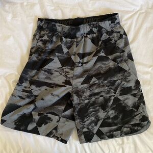 NIKE 8" flex unlined training short cool grey / black medium